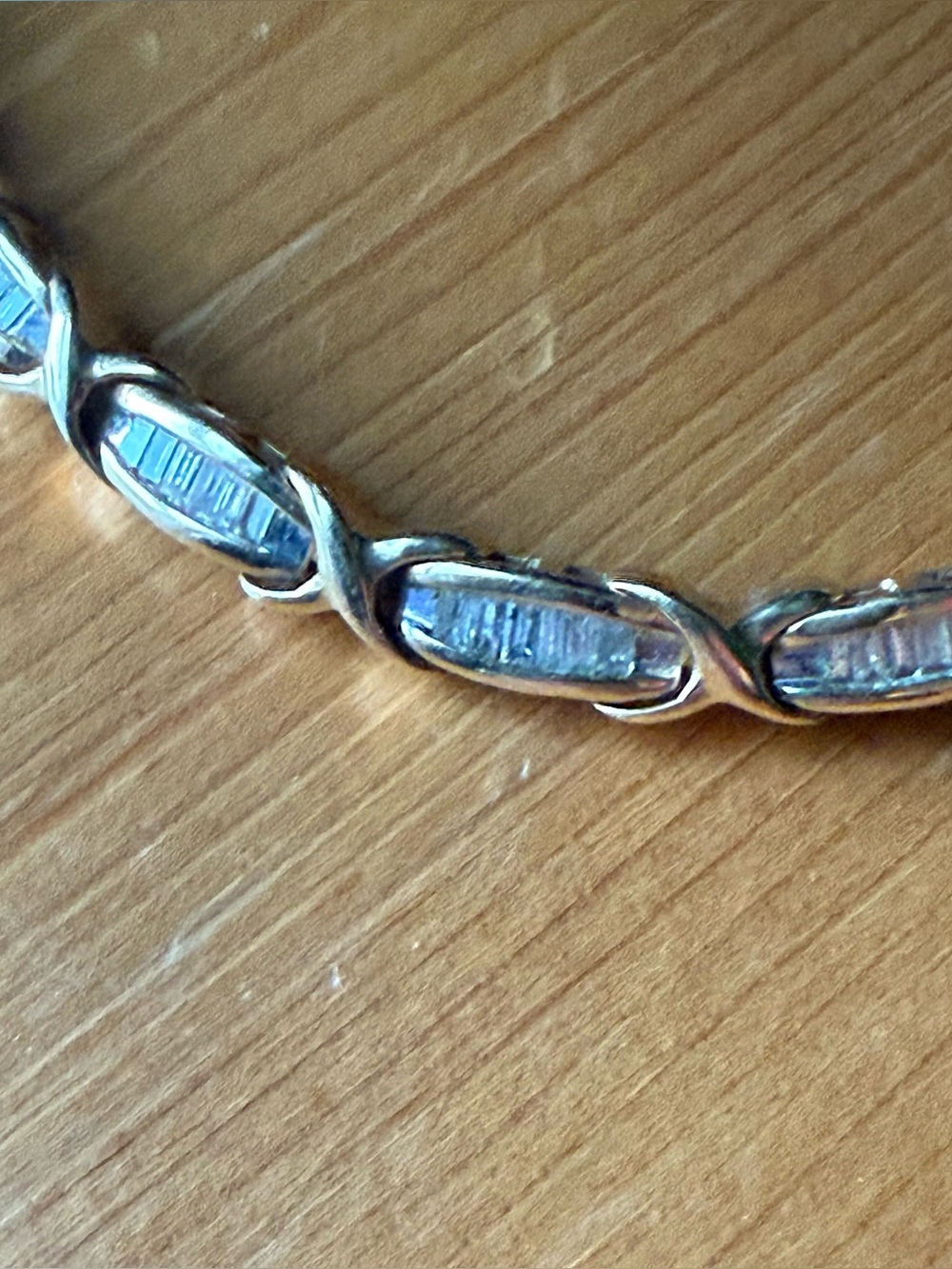 JCK Baguette Tennis Bracelet